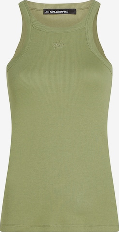 Karl Lagerfeld Топ в Зеленый: спереди