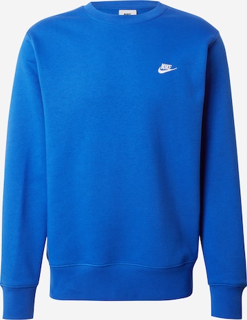 Felpa 'CLUB' di Nike Sportswear in blu: frontale