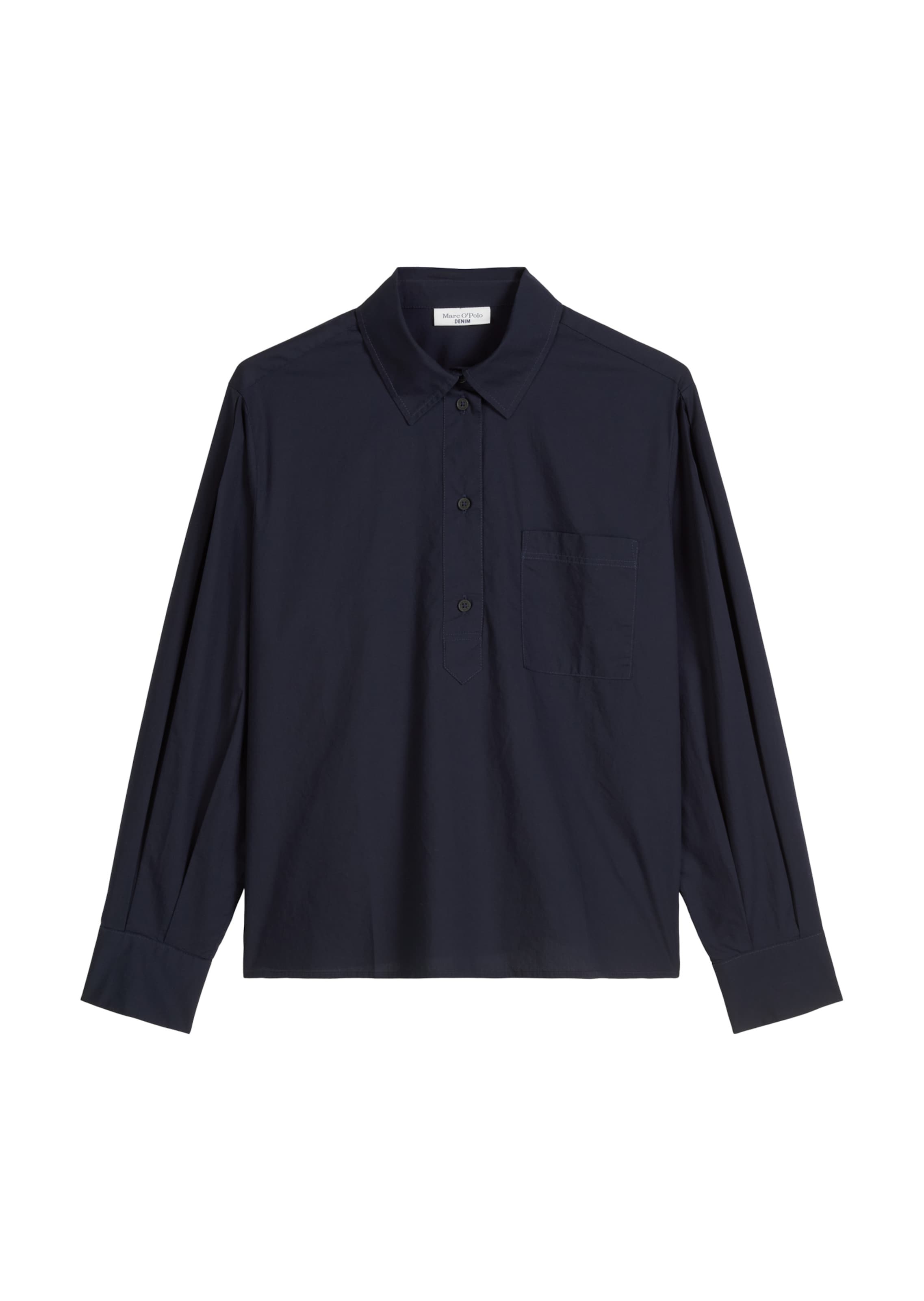 Marc O'Polo DENIM Blouse in Blauw: voorkant