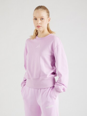 ADIDAS SPORTSWEAR Свитшот 'ALL SZN' в Лиловый: спереди