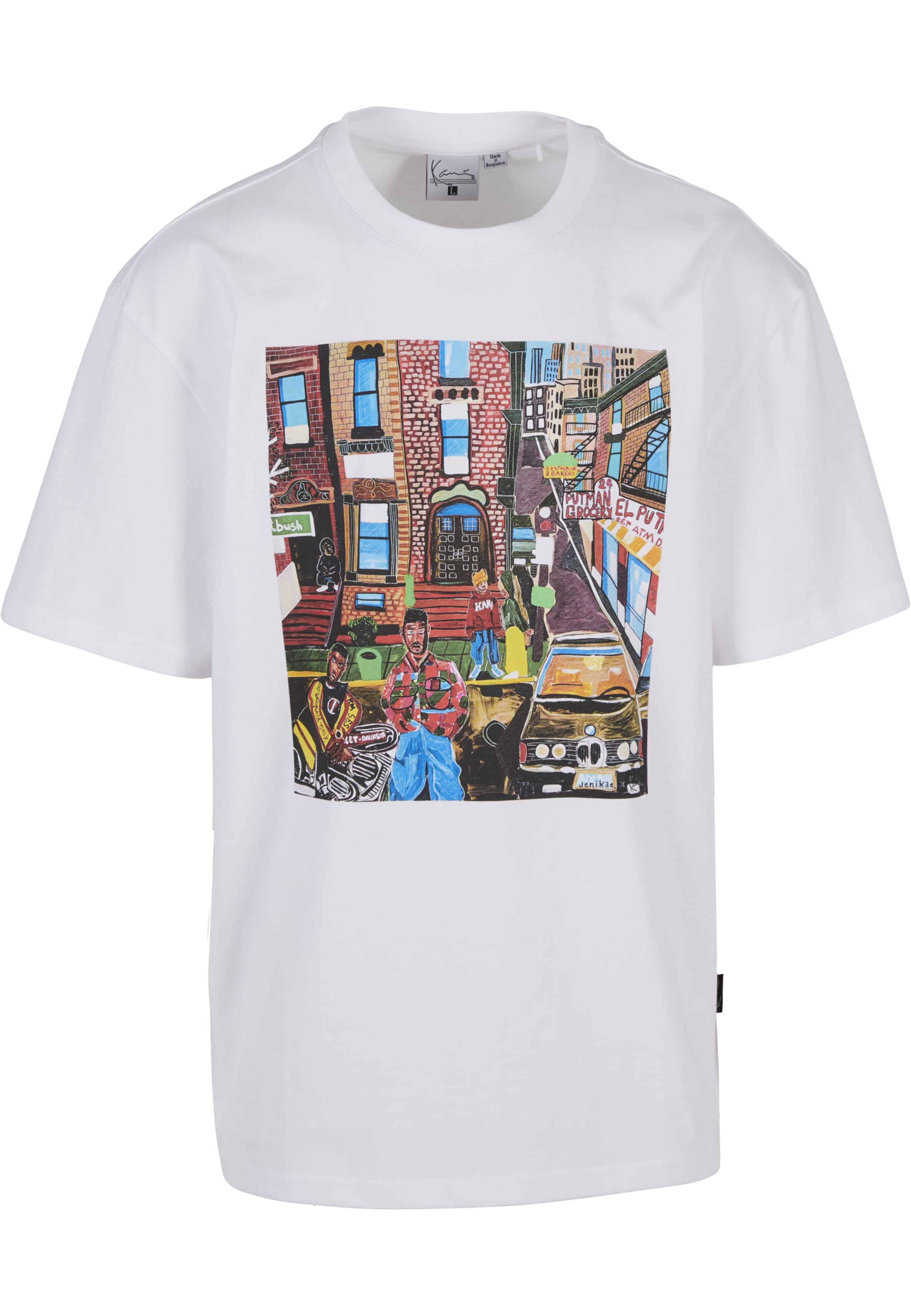 Karl Kani T-Shirt in Weiß: Vorderseite