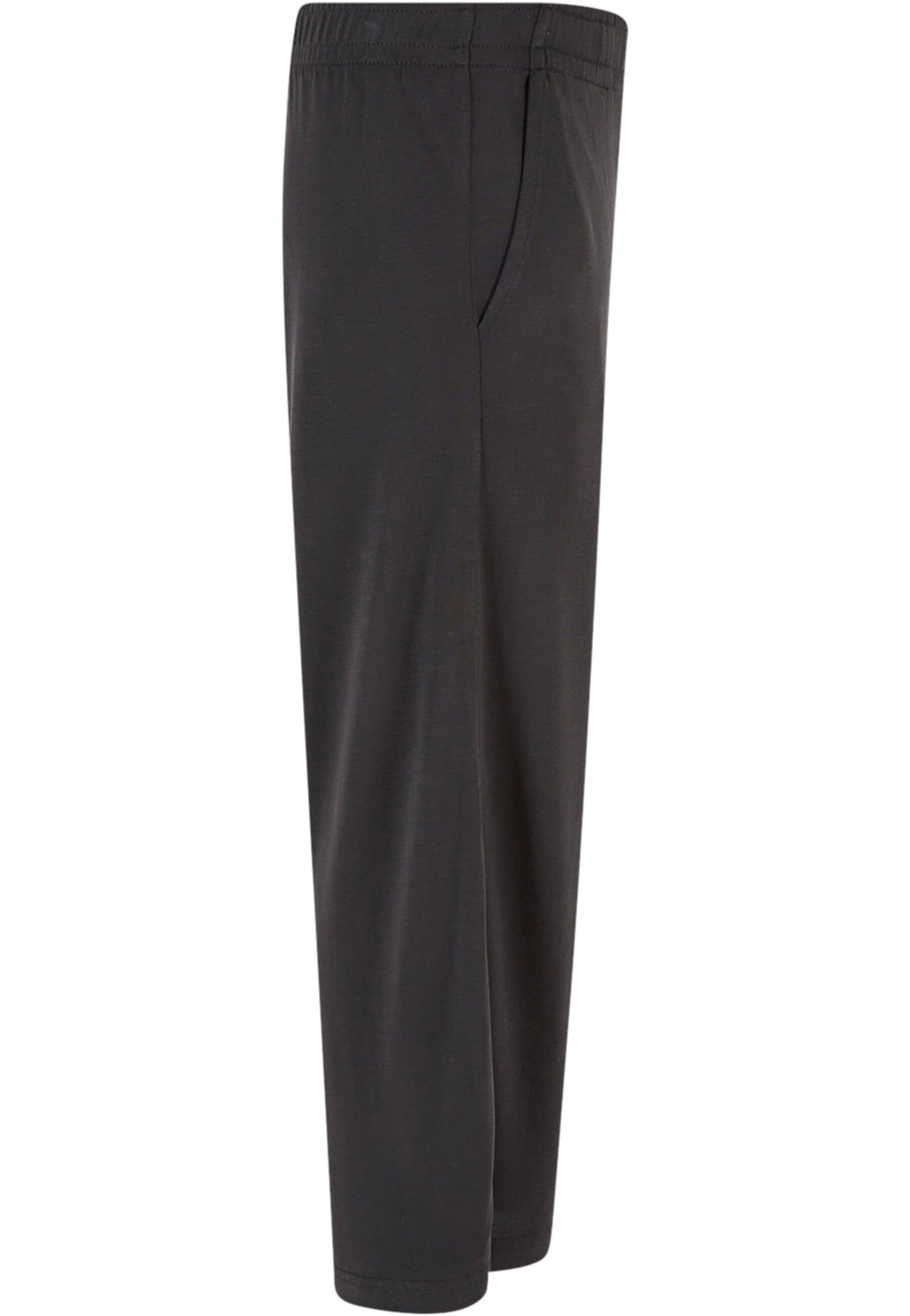 Urban Classics Wide leg Trousers in Black