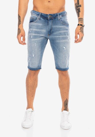 Redbridge Regular Jeans in Blauw: voorkant