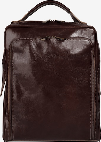 piké Rucksack in Braun: Vorderseite