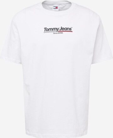 Tommy Jeans T-shirt i vit: framsida