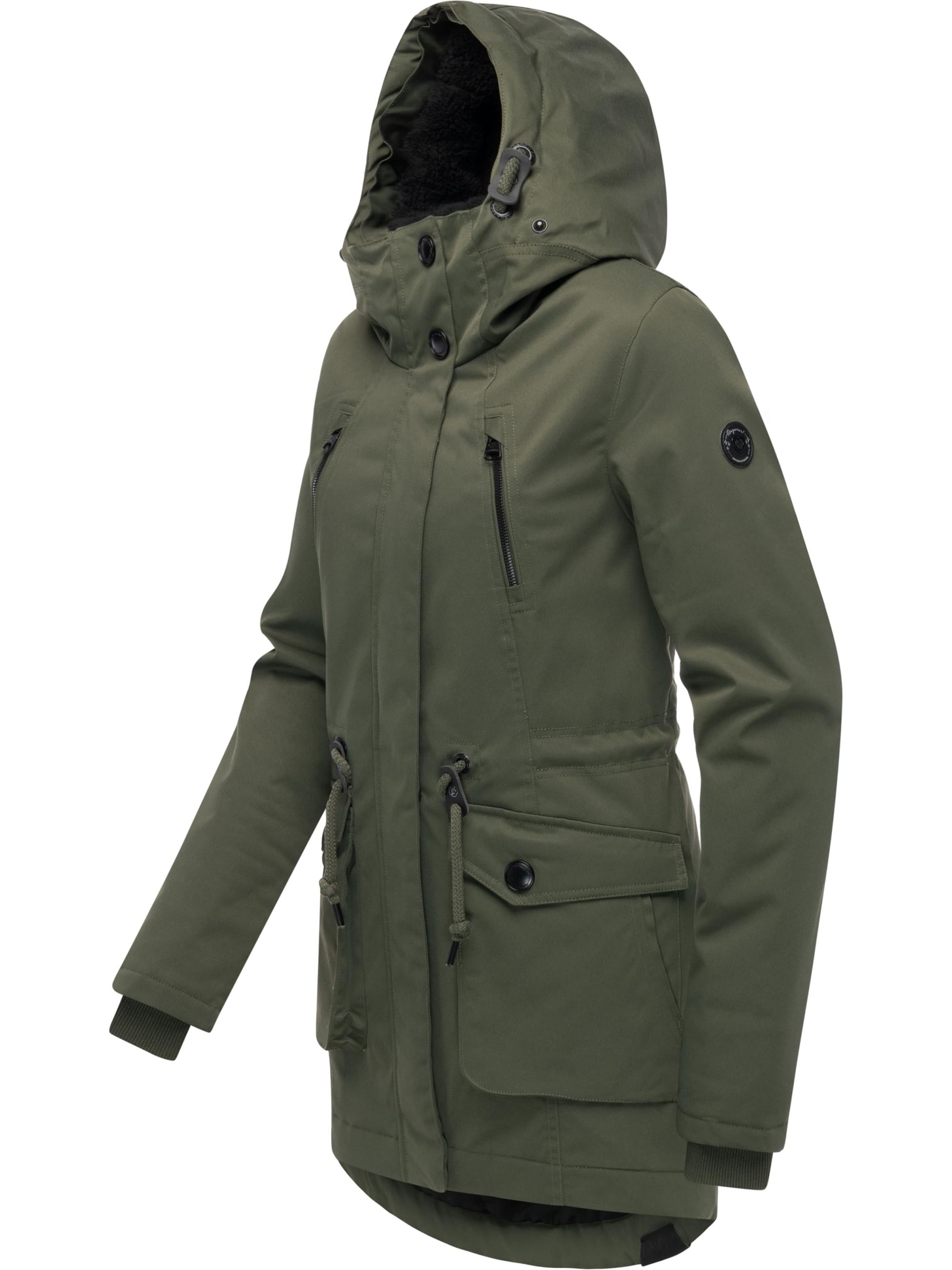 Parka invernale 'Ellsa Youmodo' di Ragwear in verde