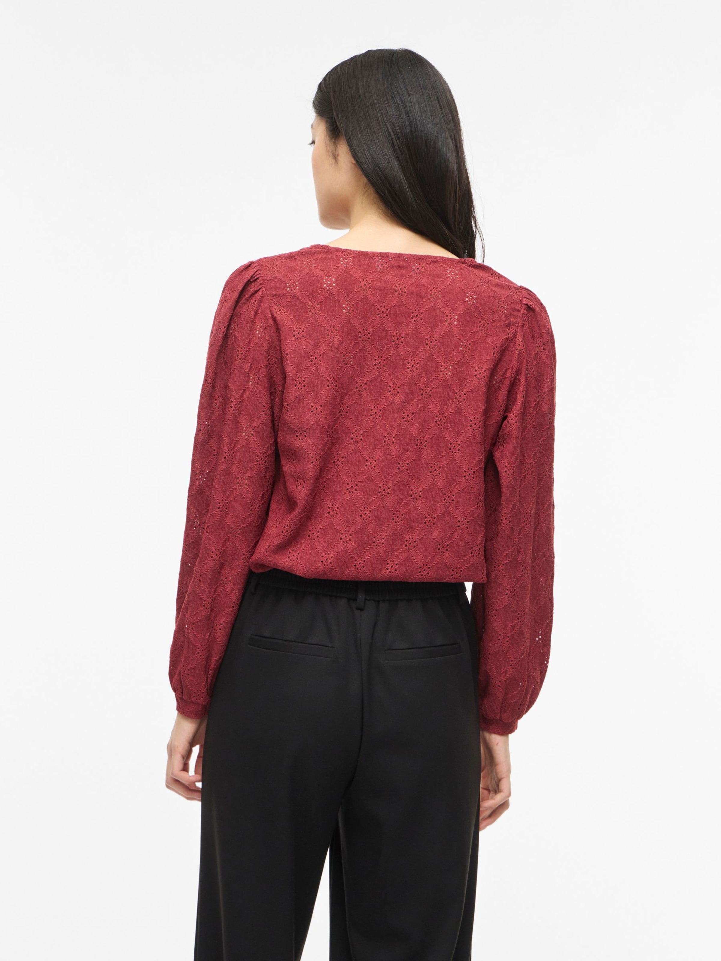 Camicia da donna di VILA in rosso
