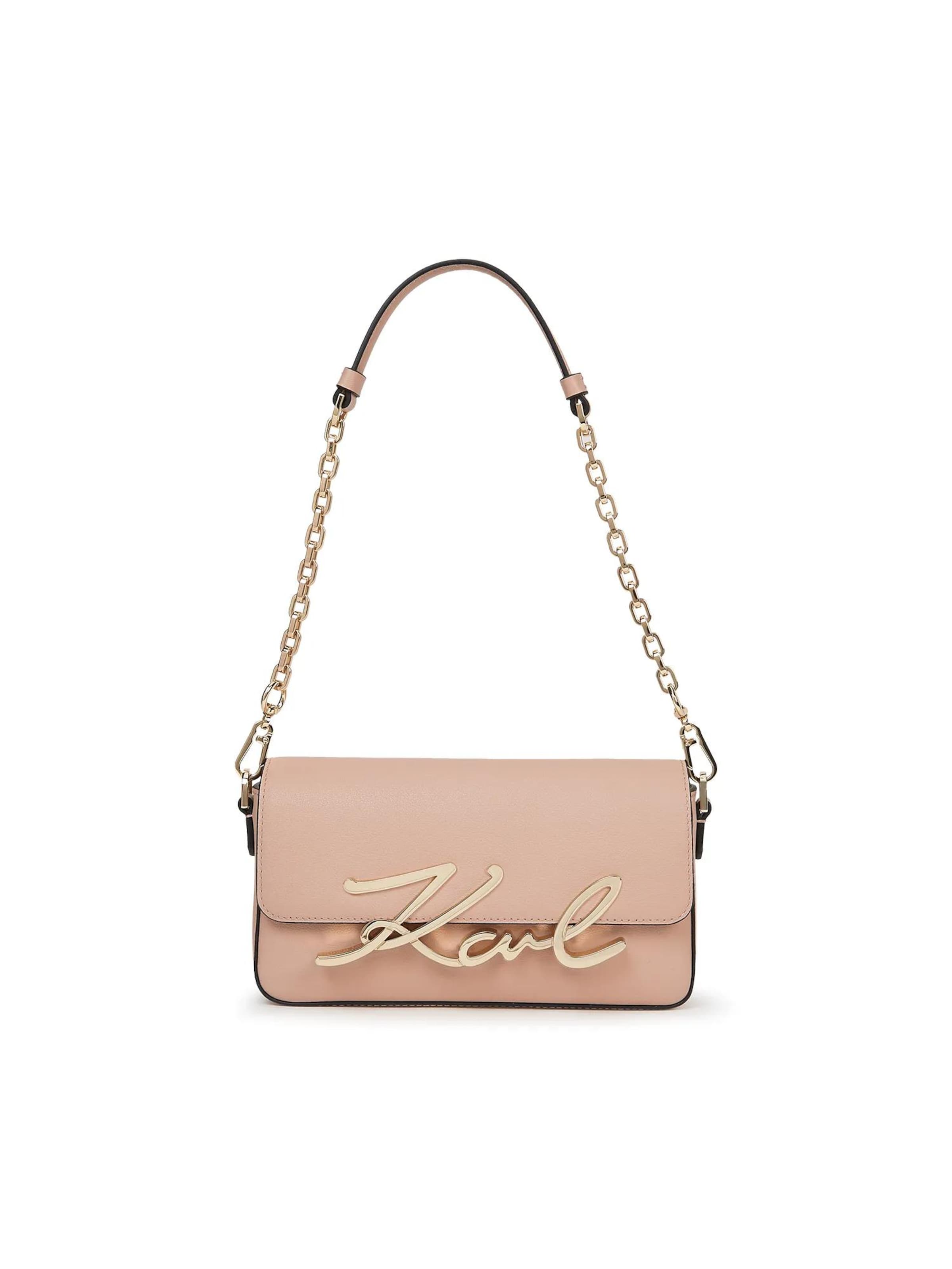 Karl Lagerfeld Torba na ramię w kolorze różowy: przód