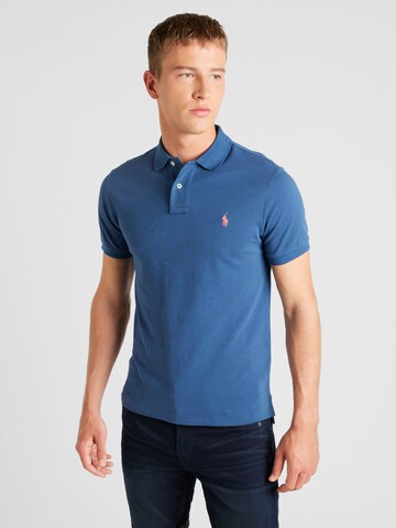 Coupe regular T-Shirt Polo Ralph Lauren en bleu : devant