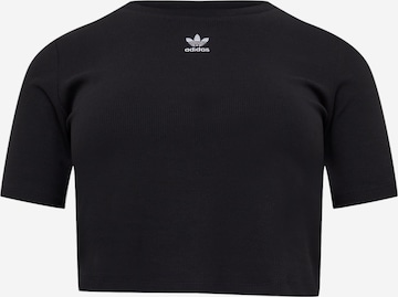 T-shirt ADIDAS ORIGINALS en noir : devant