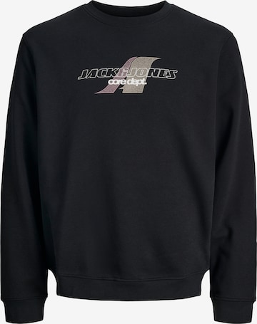 JACK & JONES Sweatshirt 'JCOTIER' in Black: front