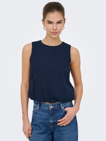 Haut 'ONLGoa' ONLY en bleu : devant