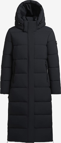 khujo Wintermantel 'DOTE' in Blau: Vorderseite