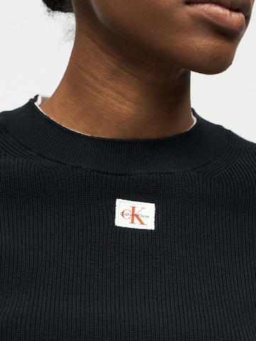 Calvin Klein Jeans Pulóver - fekete