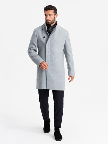 Ombre Between-Seasons Coat in Grey