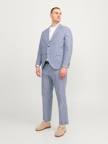 Coupe slim Costume 'JPRRiviera' Jack & Jones Plus en bleu
