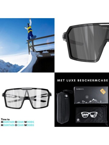 Occhiali da sole sportivi 'MowMow Wizard Sunglasses - Sports Glasses - Photochromic Lens - Men - Women' di Mowmow in grigio