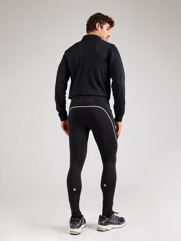 ASICS Skinny Sporthose 'ROAD LITE-SHOW' in Schwarz