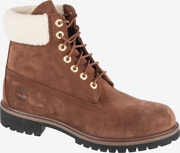 TIMBERLAND Veterboots 'Timberland Premium 6 In WP Boot' in Bruin: voorkant