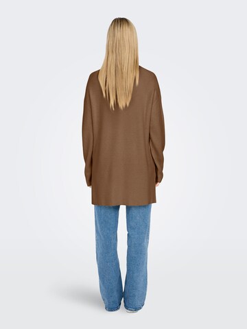 ONLY Sweater 'ONLKatia' in Brown