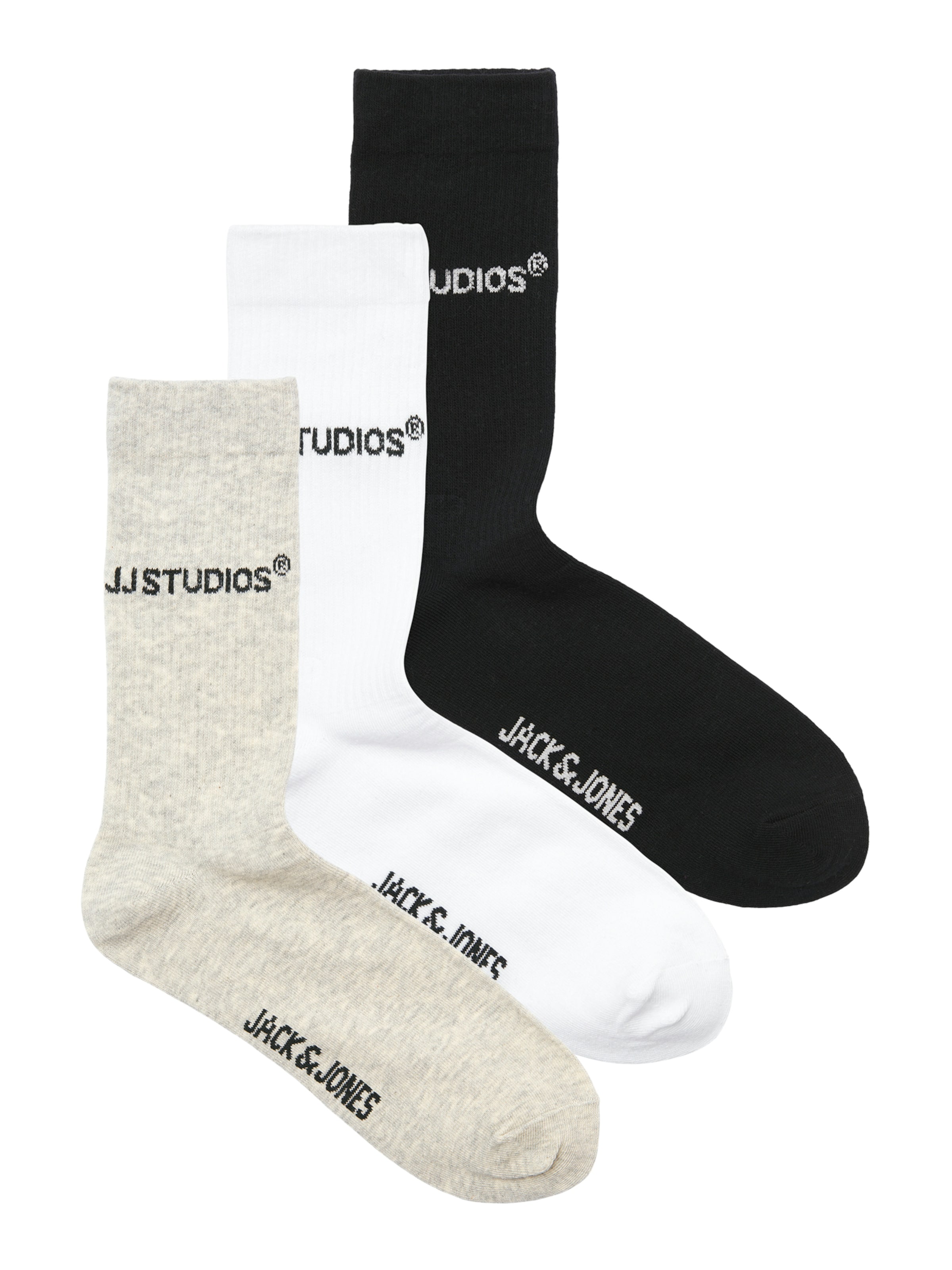 JACK & JONES Κάλτσες 'JACSOHO' σε γκρι: μπροστά