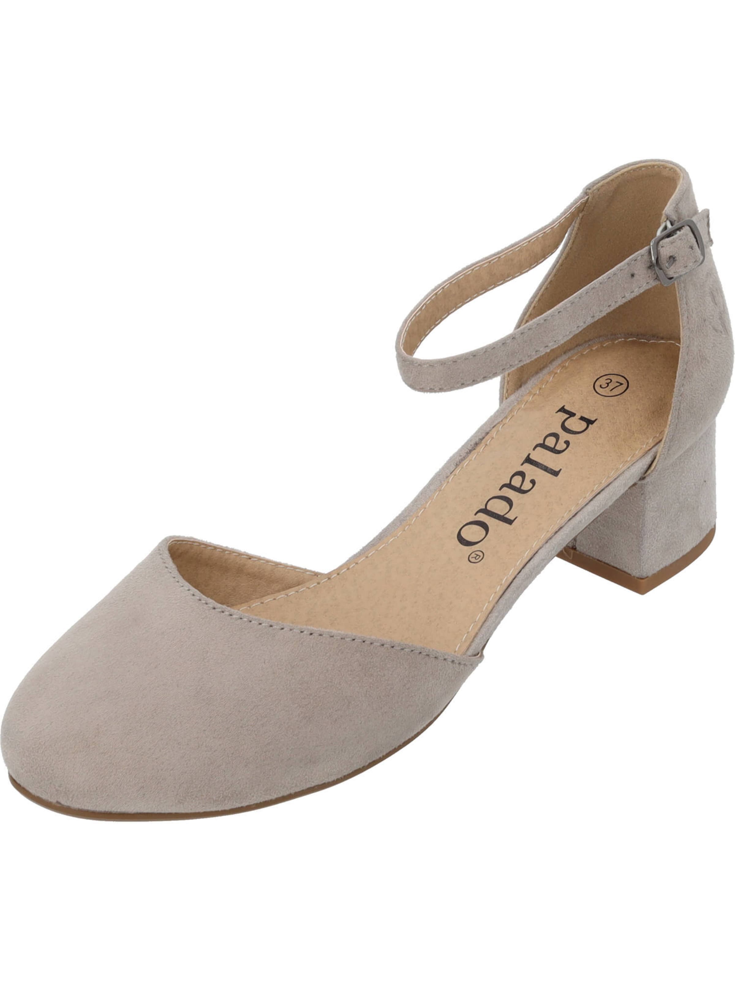 Palado Sandalen met riem 'Wystin' in Grijs: voorkant