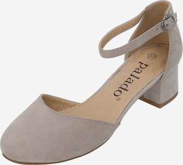 Palado Strap Sandals 'Wystin' in Grey: front