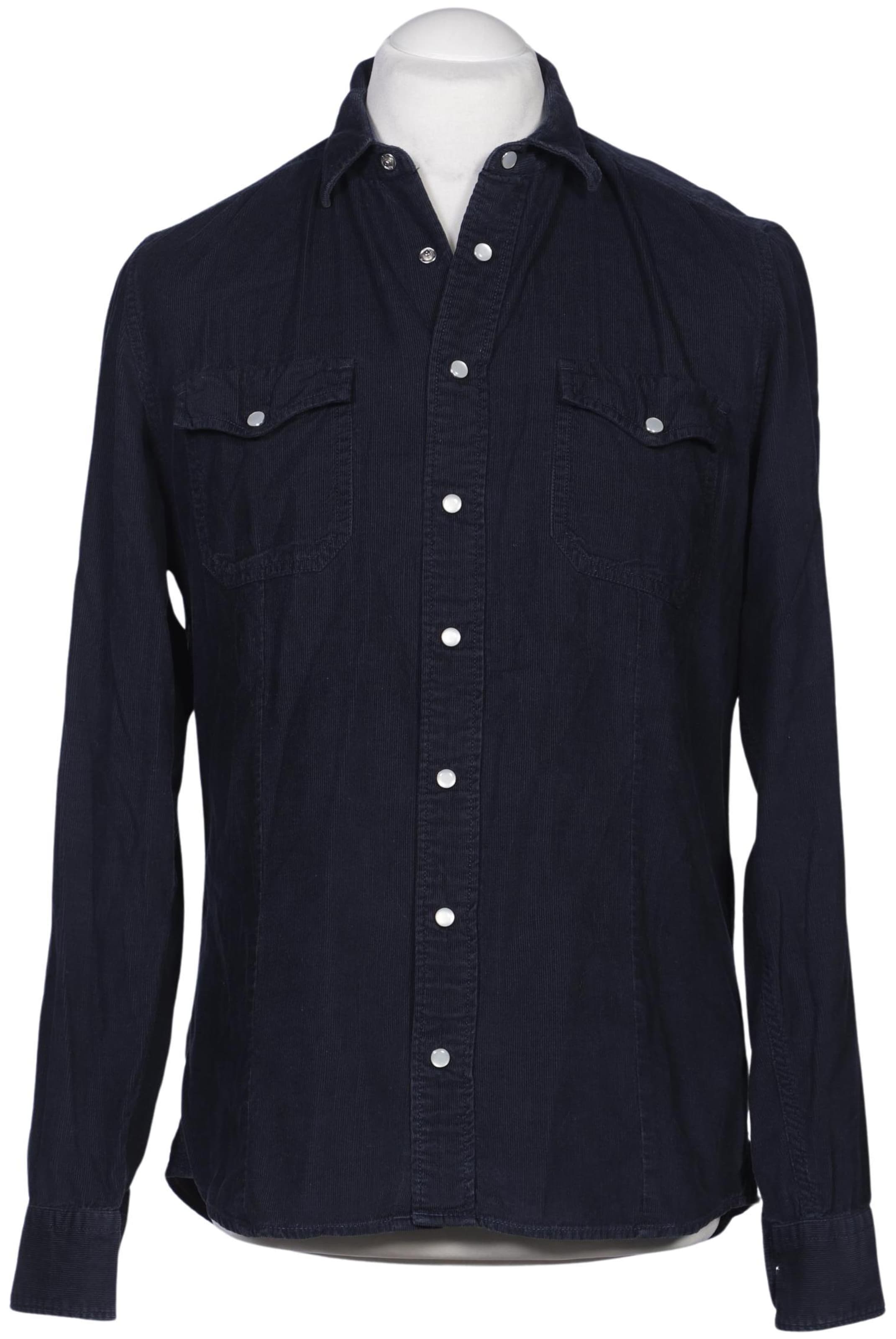 Marc O'Polo Button Up Shirt in M in Blue: front