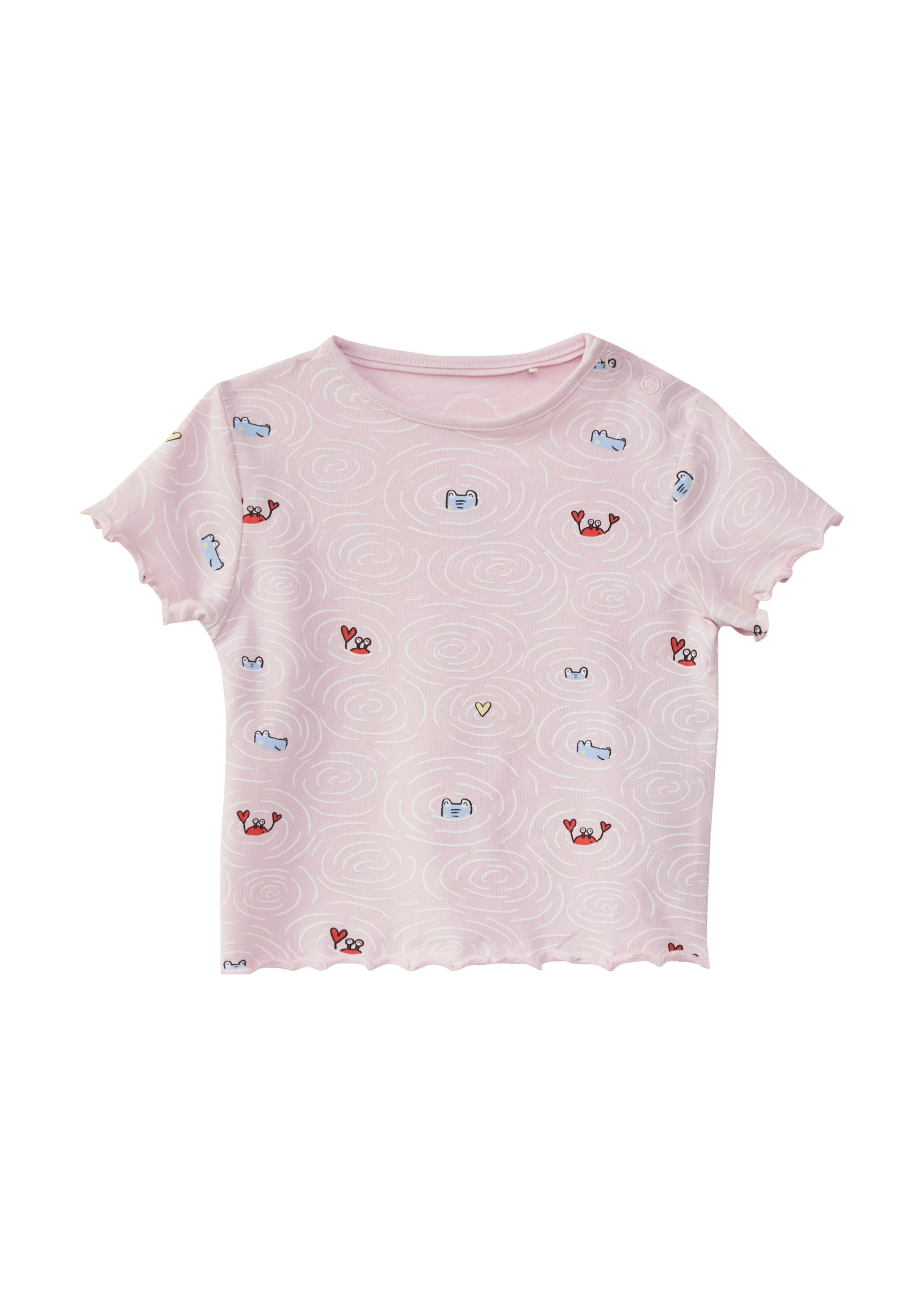 T-Shirt s.Oliver en rose : devant