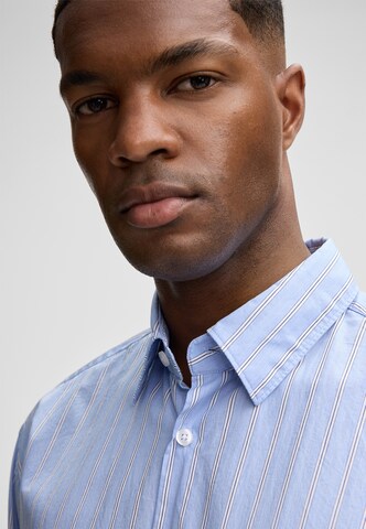 STRELLSON Regular fit Button Up Shirt ' Charlie ' in Blue