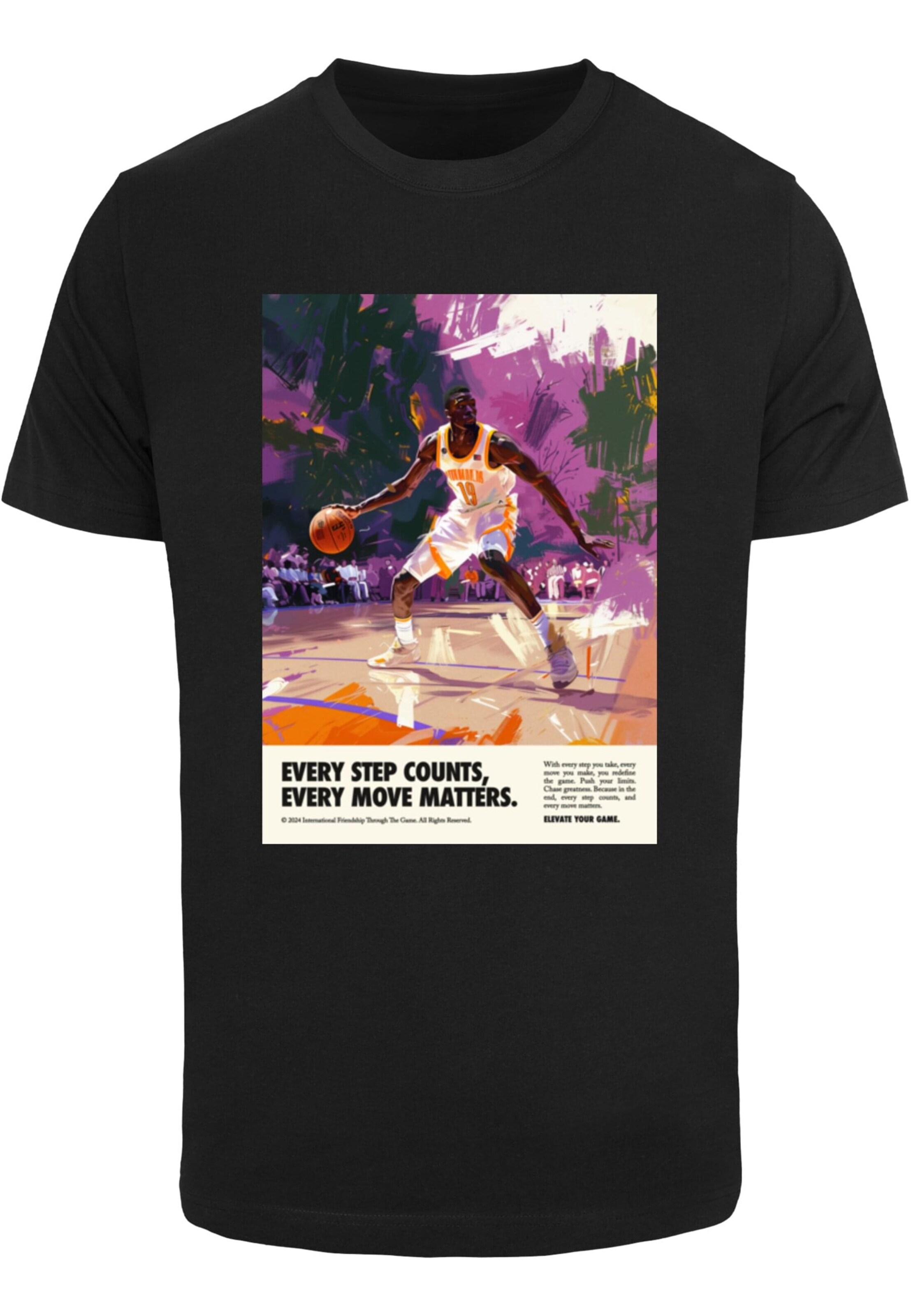 Mister Tee Shirt in Schwarz: Vorderseite