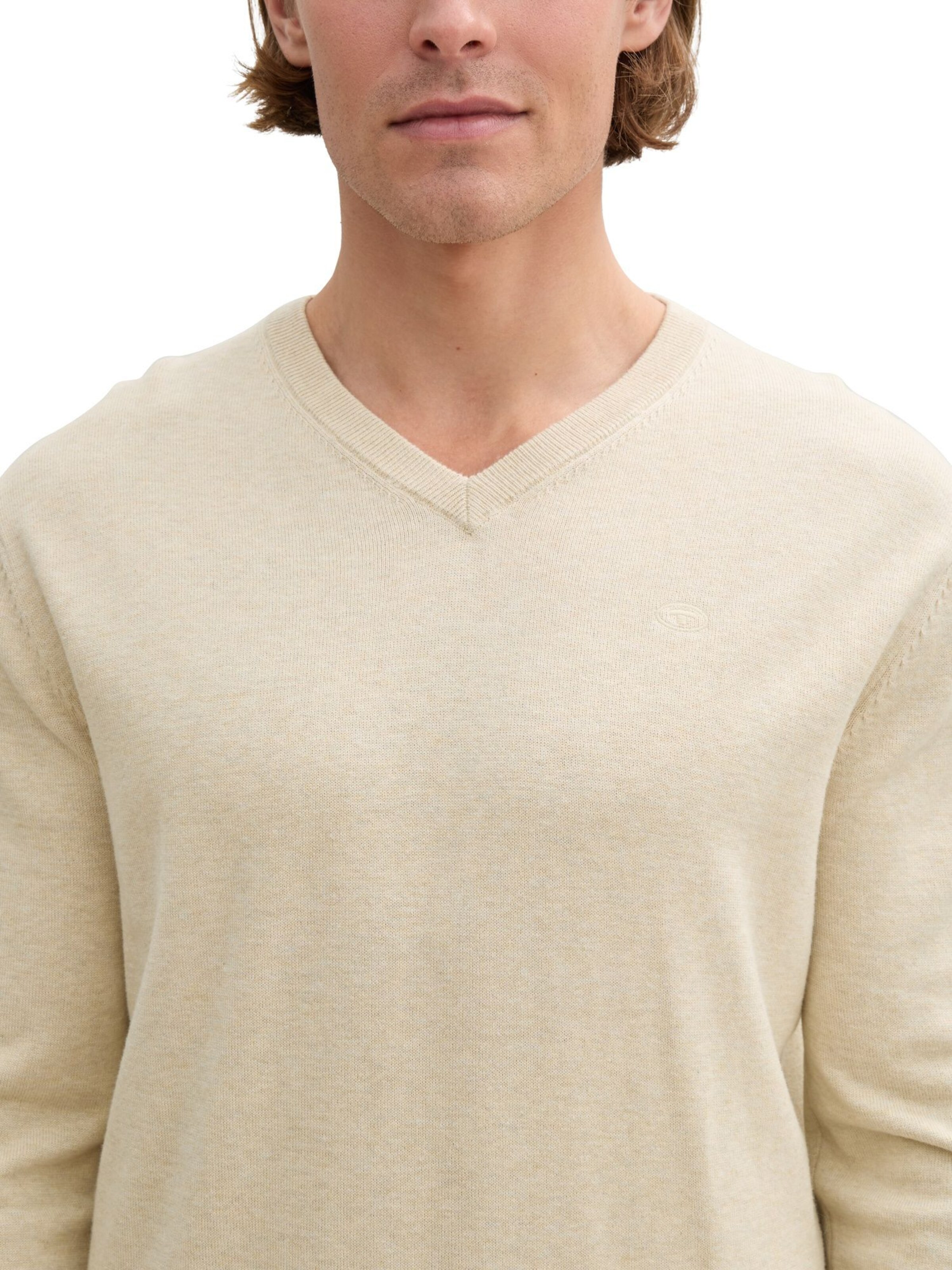 TOM TAILOR Sweater in Beige