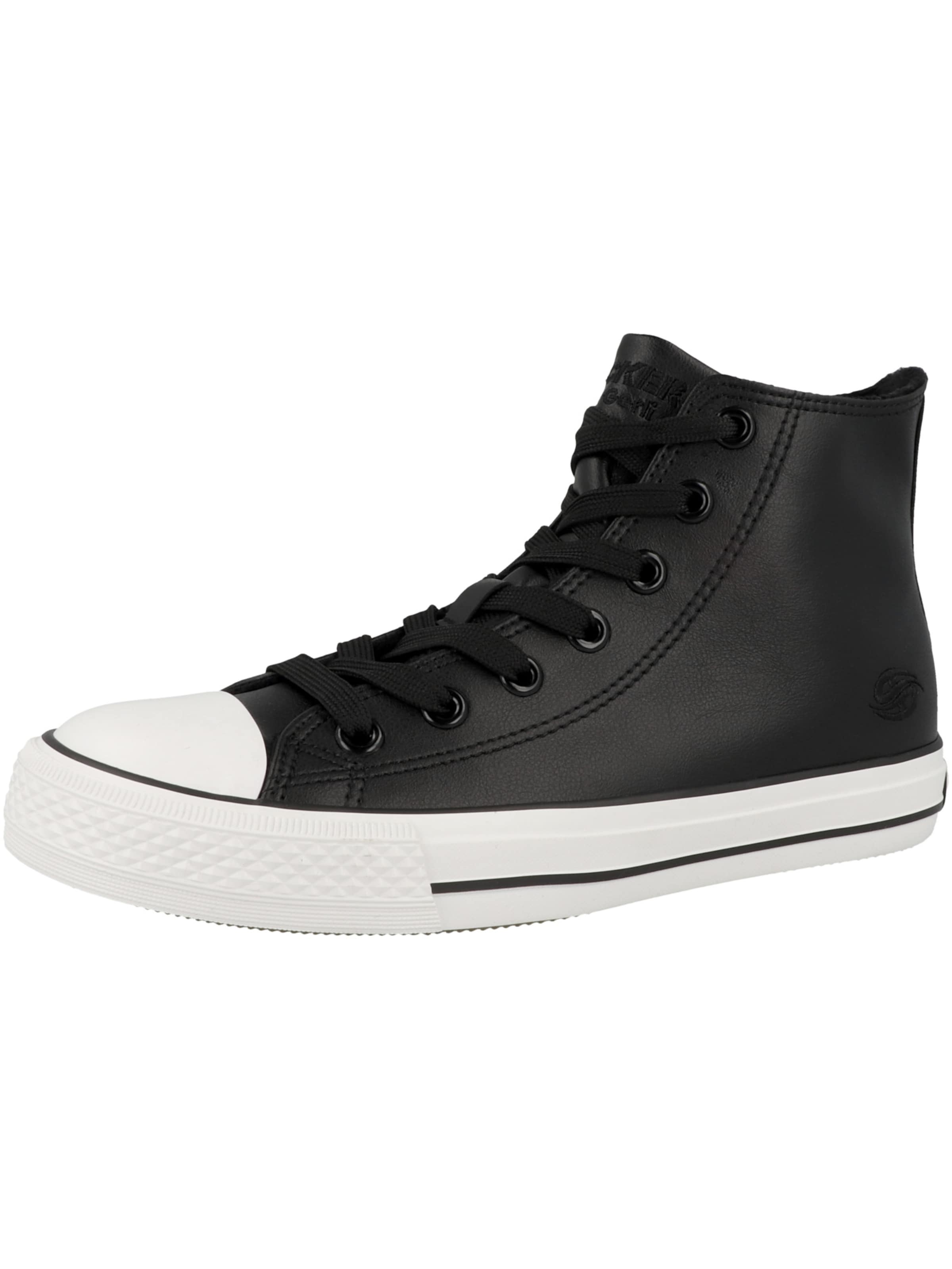 Dockers by Gerli Visoke superge | črna barva: sprednja stran