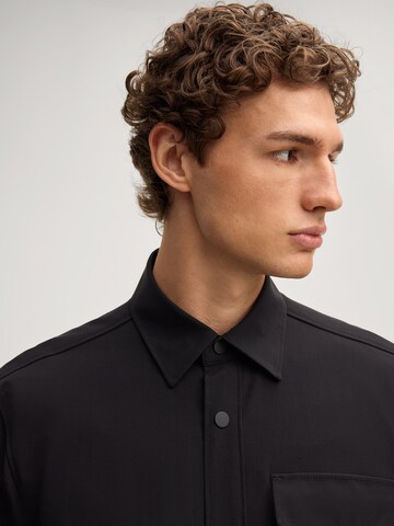 JOOP! Slim Fit Hemd 'Knox' in Schwarz