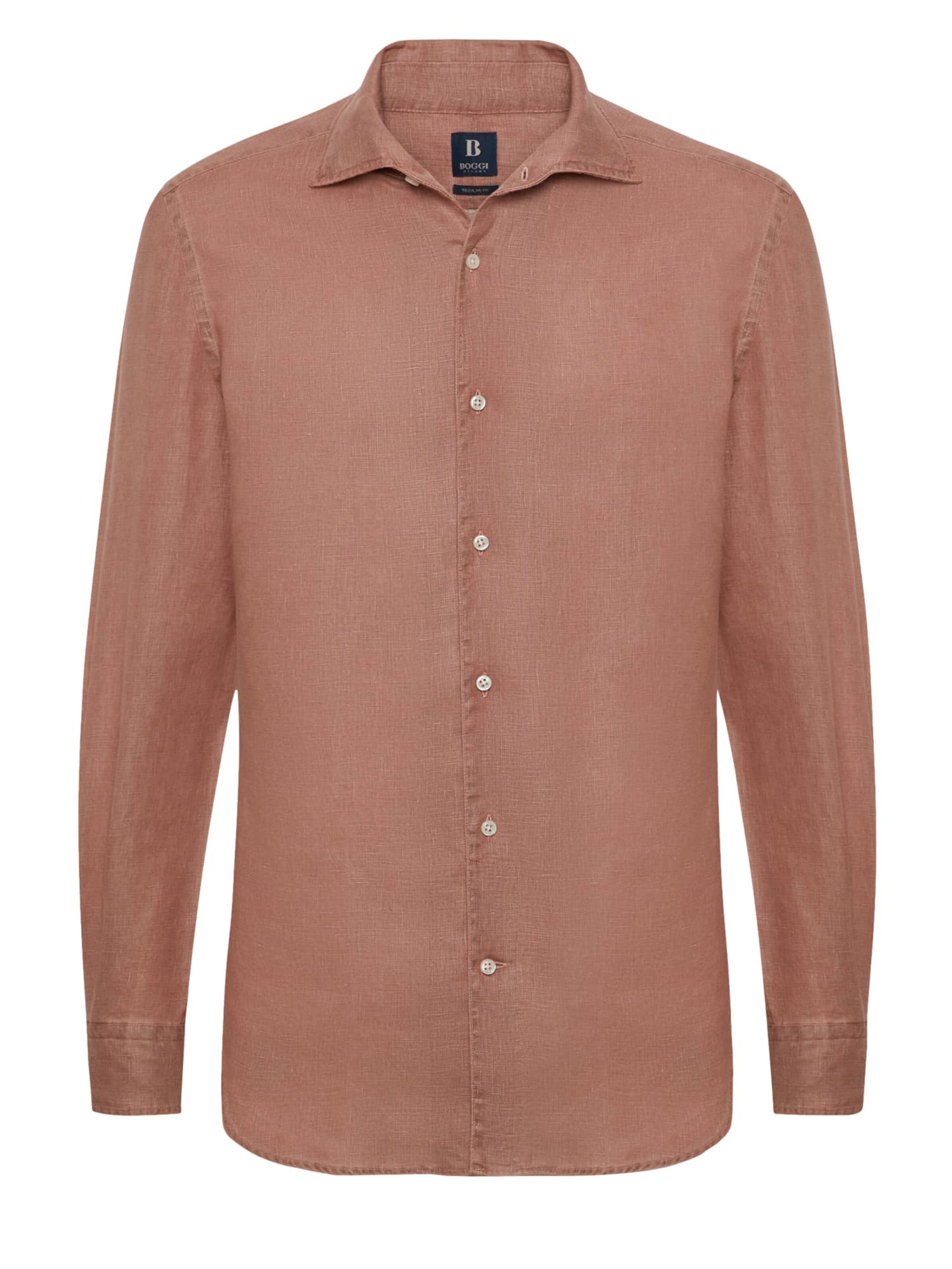 Camicia di Boggi Milano in rosso: frontale