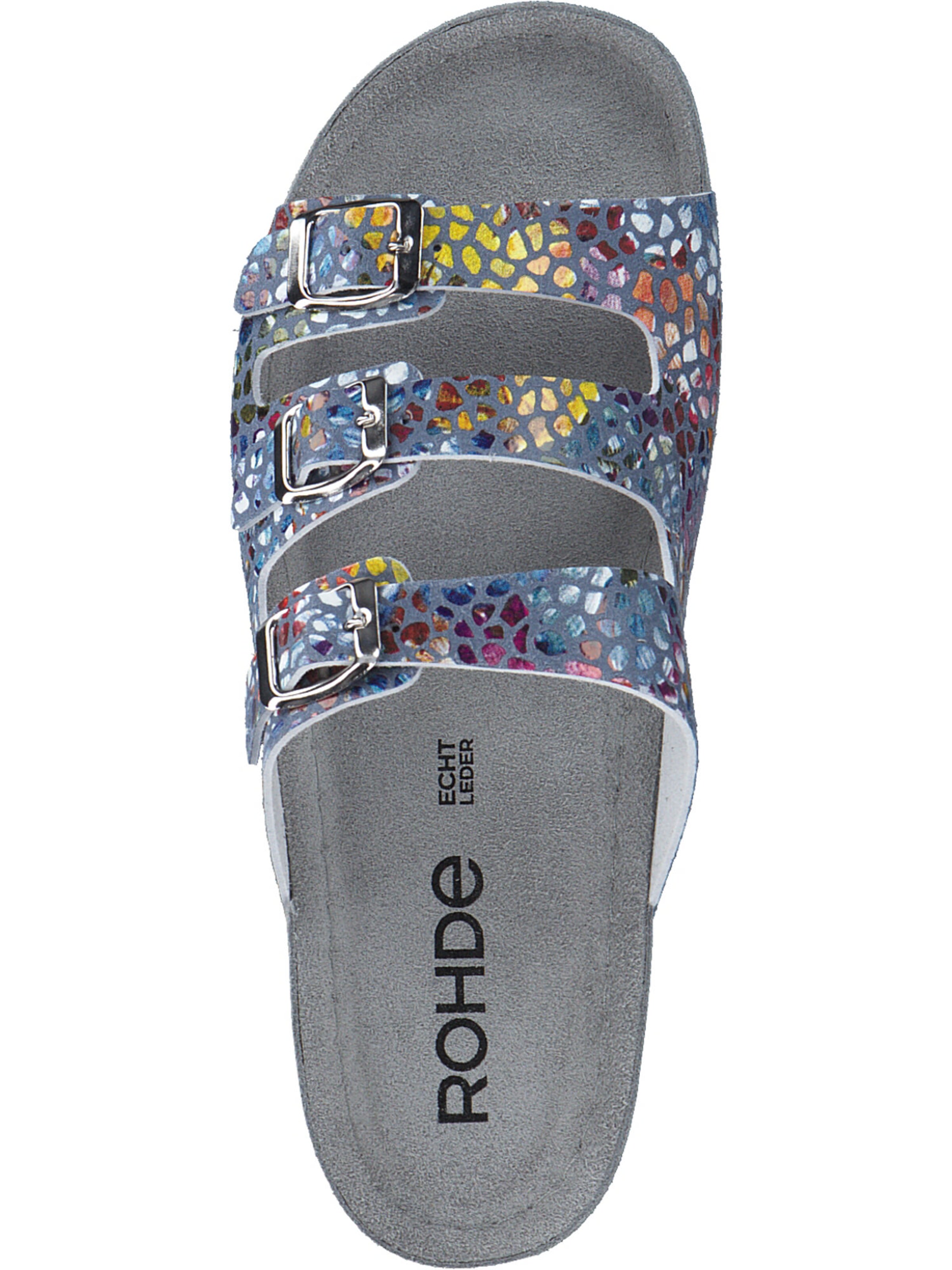 ROHDE Pantolette in Mischfarben