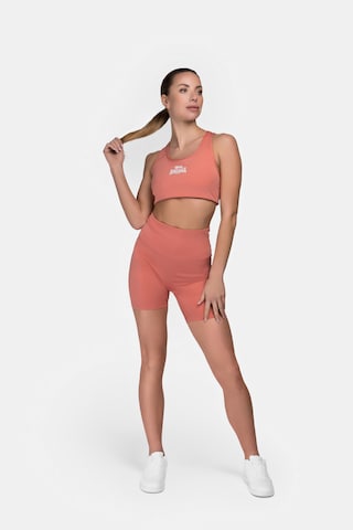LONSDALE Skinny Sportbroek 'Ludwell' in Roze