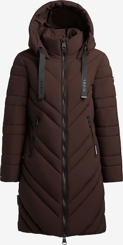 khujoZimski kaput 'Taby' - smeđa boja: prednji dio