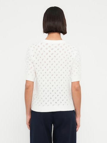 PIECES Sweter 'PCLELOU' w kolorze biały