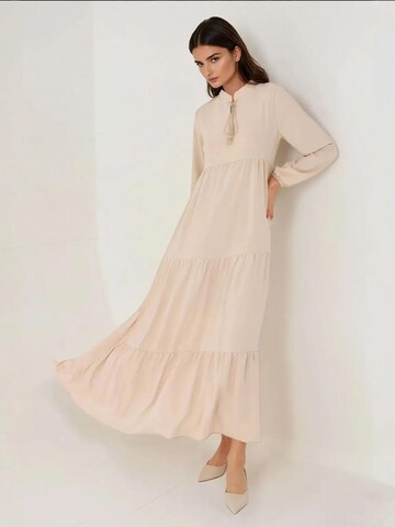 Hiccup - Vestido em bege