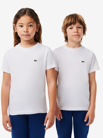 LACOSTE Shirt in White: front