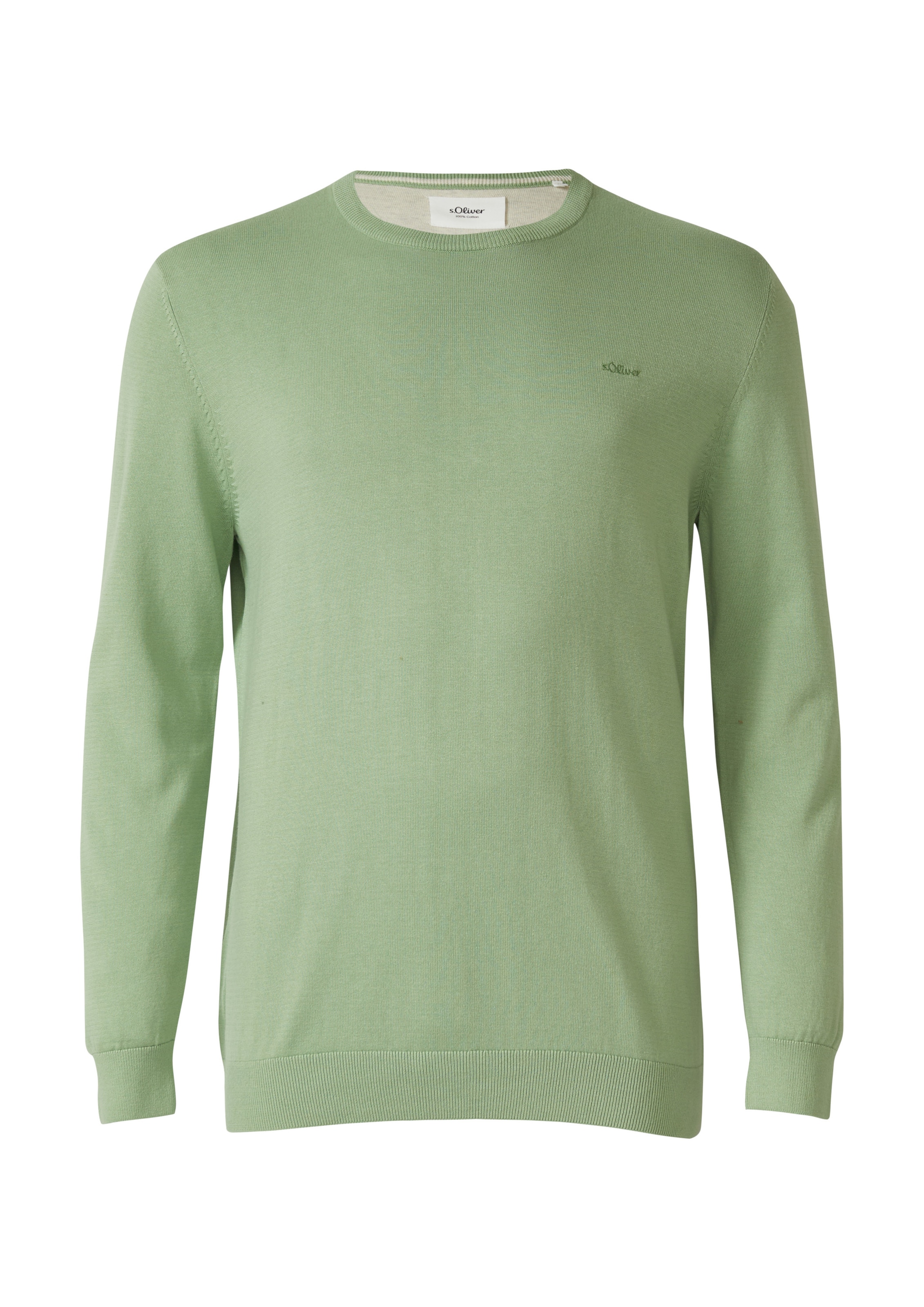Pull-over s.Oliver en vert : devant