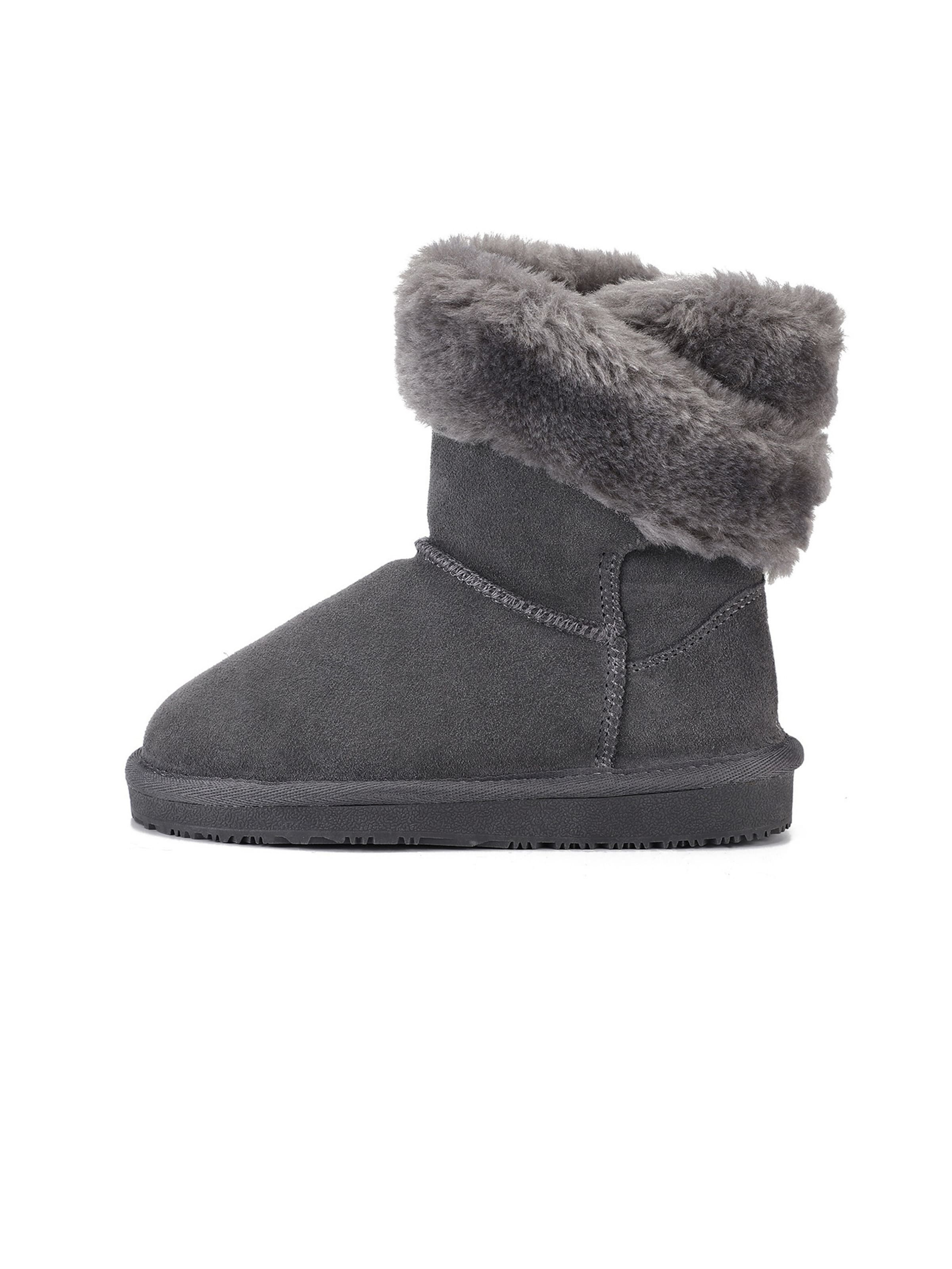 Gooce Sněhule 'Florine' – šedá: přední strana