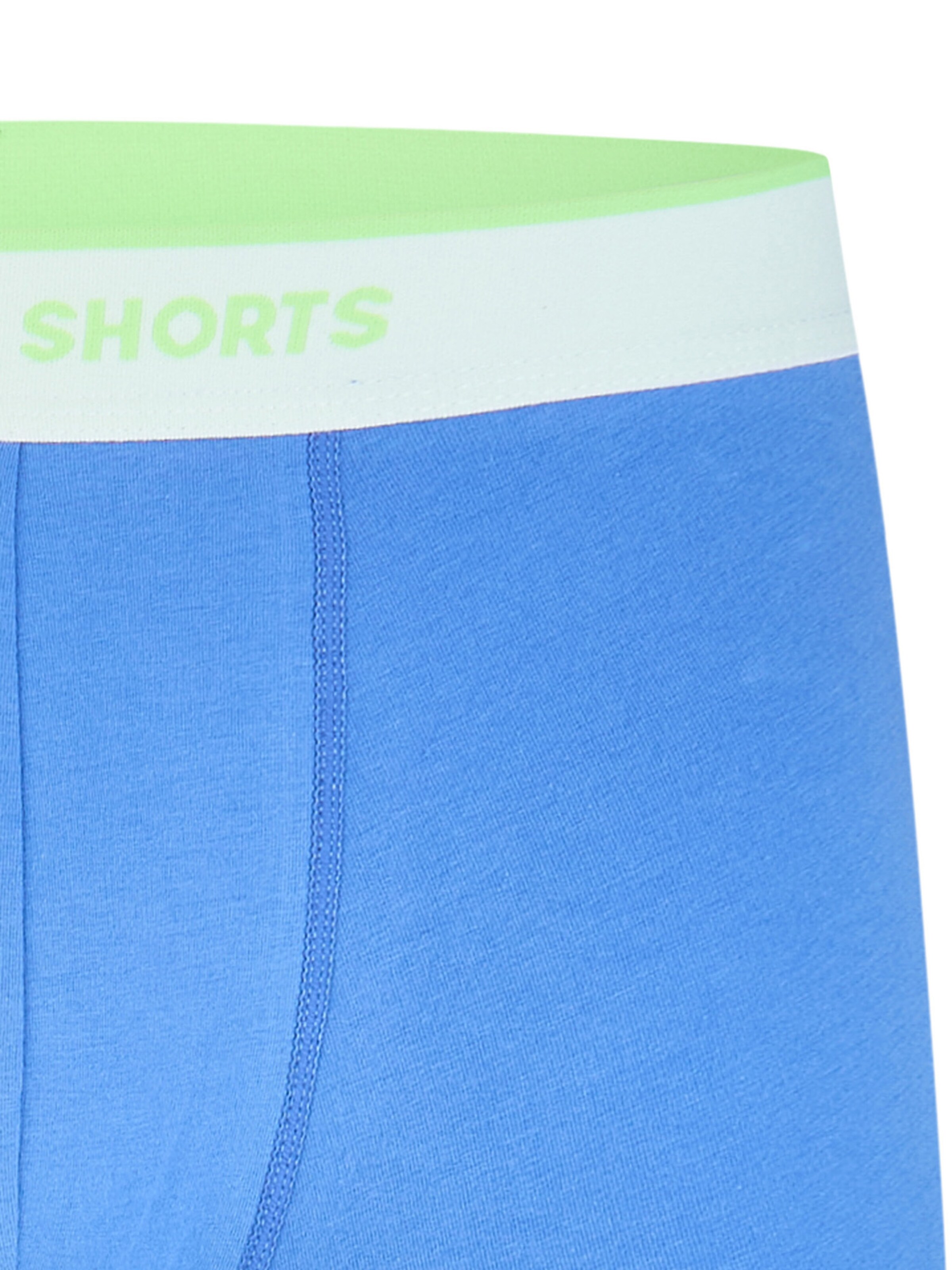 Boxers ' Jersey ' Happy Shorts en bleu