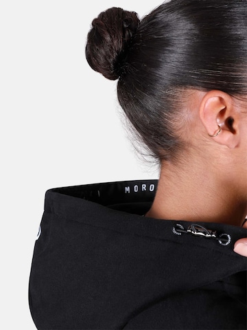 MOROTAI - Sudadera con cremallera deportiva en negro