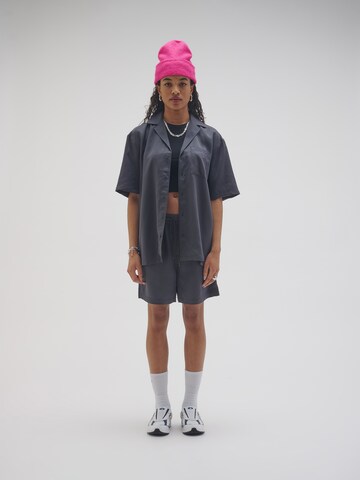 Pacemaker Regular fit Button Up Shirt 'Kuzey' in Grey