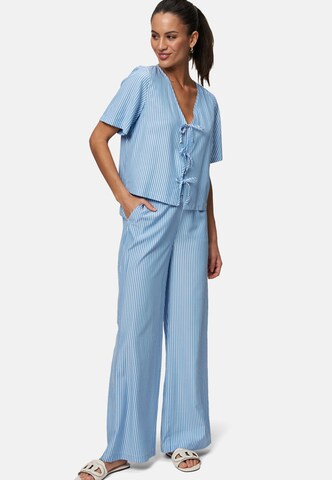 Wide leg Pantaloni di zero in blu