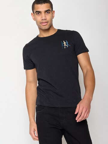 GREENBOMB Shirt 'Running' in Black: front