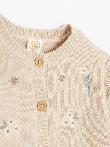 Cardigan Cool Club en beige