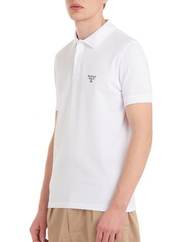 Barbour Beacon Shirt in White: front